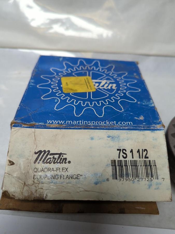 MARTIN,7S 1-1/2,QUADRA-FLEX COUPLING FLANGE NOS