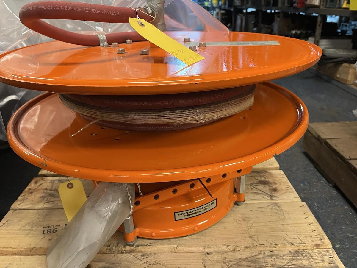 Gleason reel,J62A-94524,LIFT HOSE REEL 60FT OF 1/2" AT 150 FPM SEE DESCRIPTION
