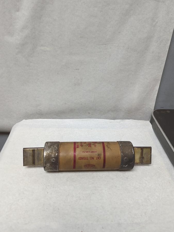 Used GOULD SHAWMUT,TRS400,RENEWABLE 400 AMP FUSE PRE-OWNED