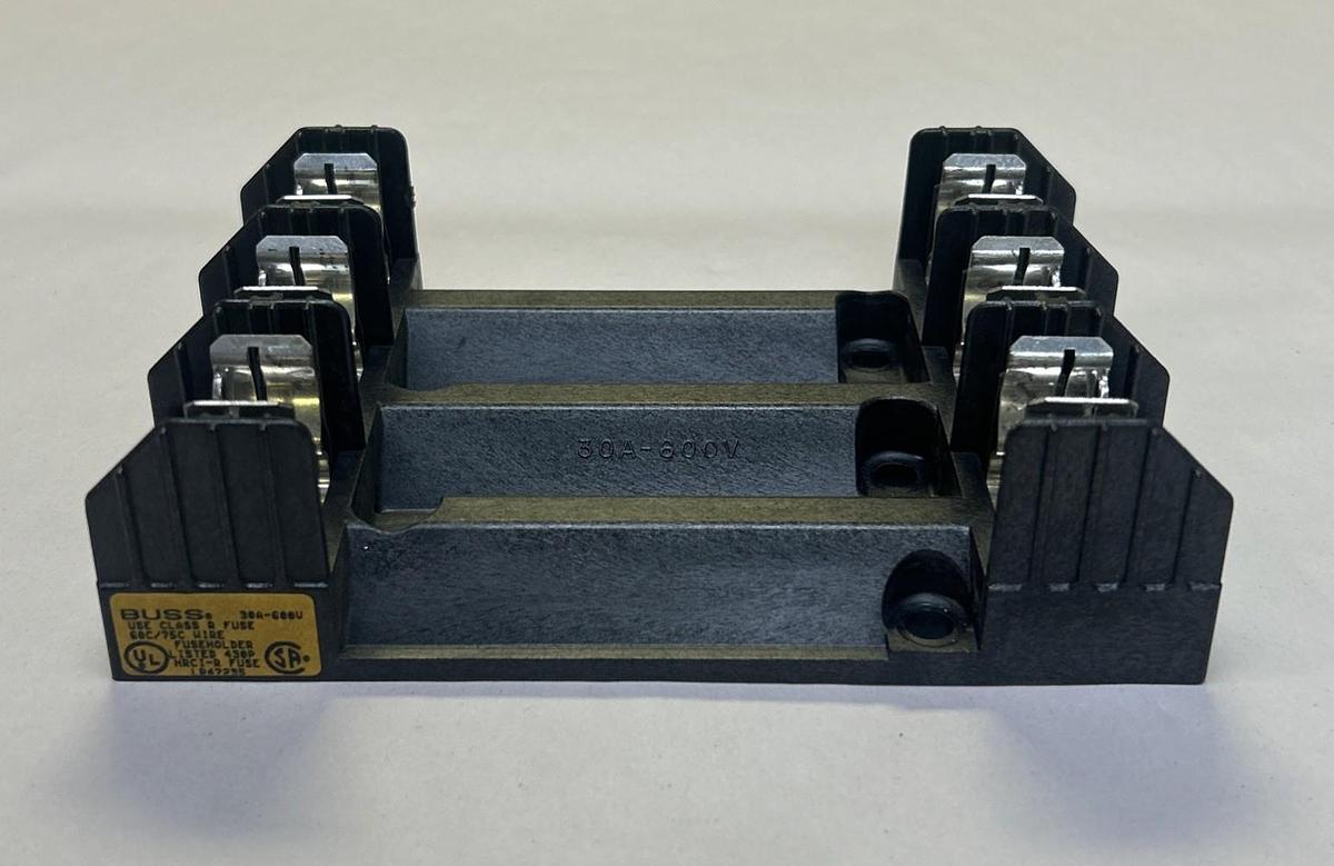 Used BUSSMANN,LR47235,FUSE HOLDER 30A 600V
