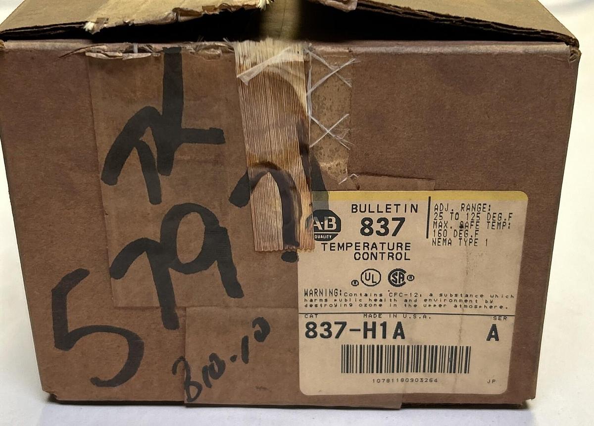 ALLEN BRADLEY,837-H1A,TEMPERATURE CONTROL NEW