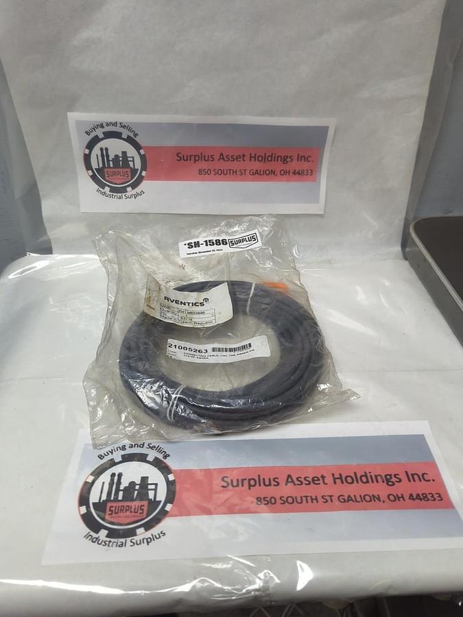 AVENTICS,R419800546,ROUND PLUG CONNECTOR 10M FD 18.01.18 NOS