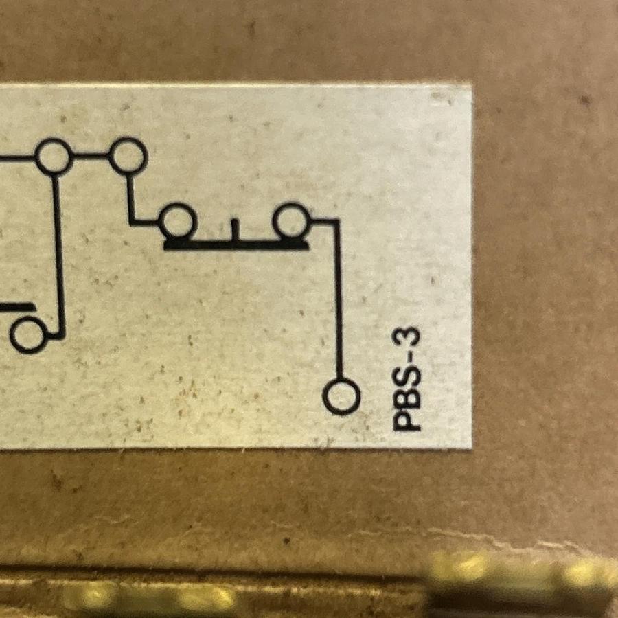 MMTC,PBS-3,PUSH BUTTON CONTROL STATION OPEN / CLOSE / STOP NOS