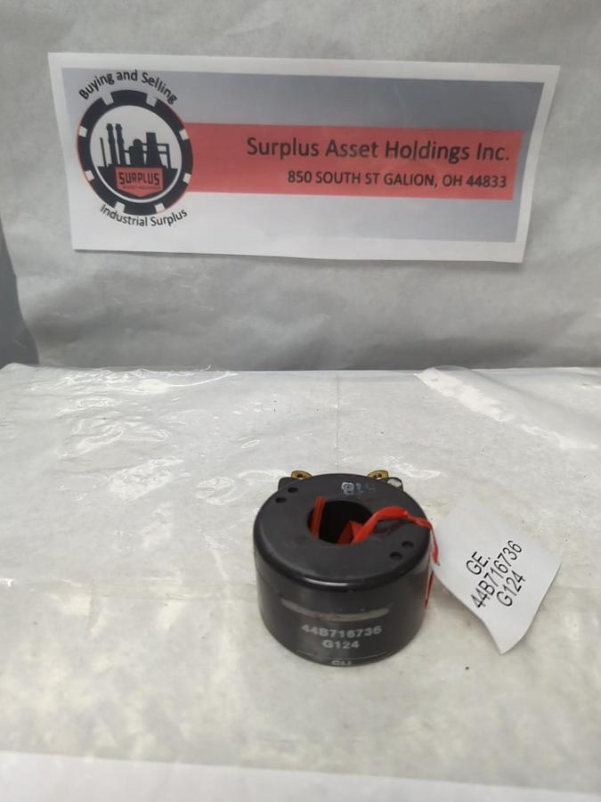 Used GENERAL ELECTRIC,44B716736,COIL G124 PRE-OWNED