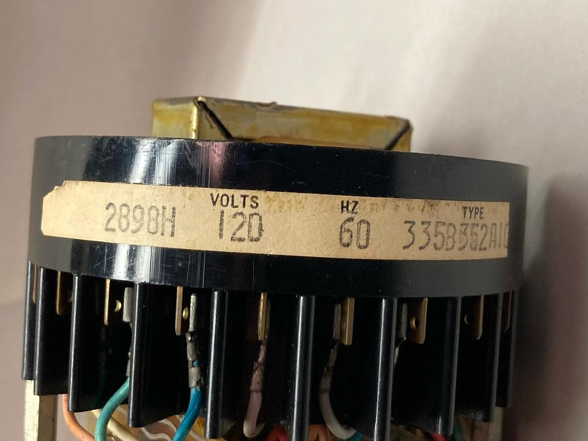 Used ATC,Type 335B352A10PX,Multi-Range Timer 120V 60Hz 2898H