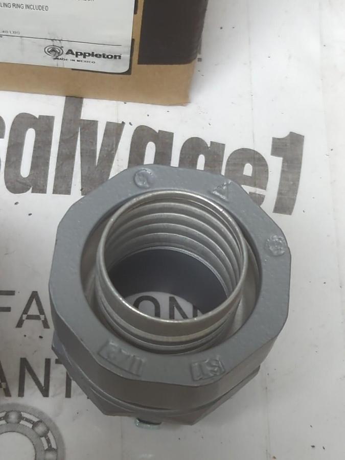 APPLETON,ST-150,1-1/2 INCH LIQUID TIGHT CONDUIT CONNECTORS BOX OF 2 NEW