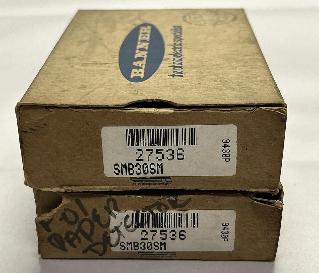 BANNER,SMB30SM 27536,SWIVEL MOUNT BRACKET LOT OF 2 NEW