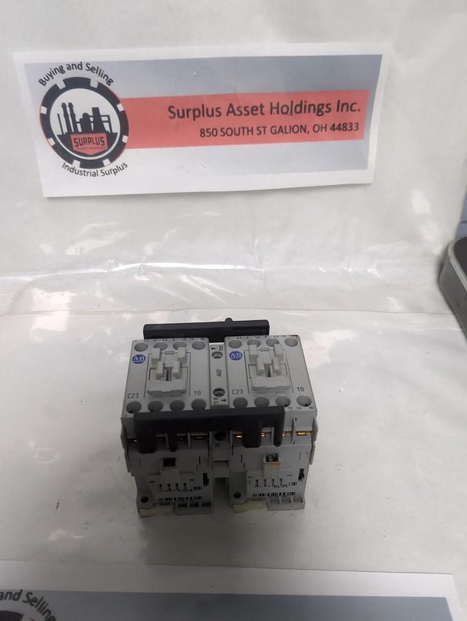 Used ALLEN BRADLEY,104-C23D22,REVERSING CONTACTOR PRE-OWNED