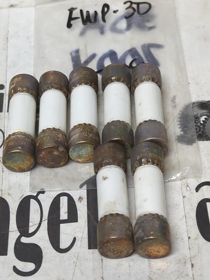 BUSSMANN,FWP 30,SEMI-CONDUCTOR 30 AMP FUSES LOT OF 7 NOS