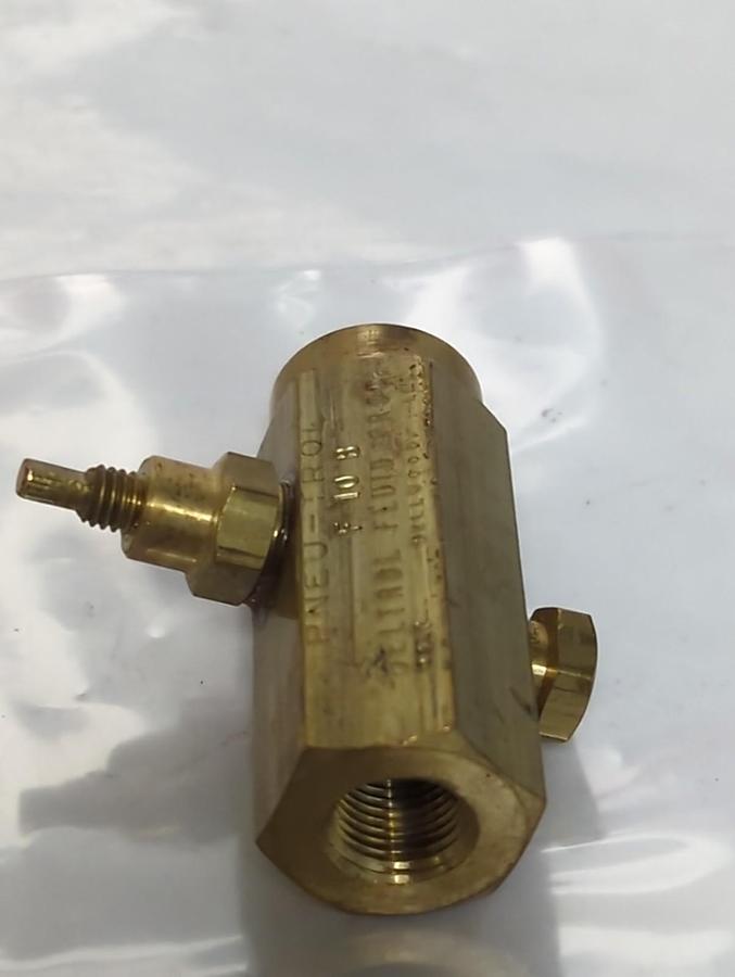 Used DELTROL,F10B,PNEU-TROL FLOW CONTROL VALVE PRE-OWNED