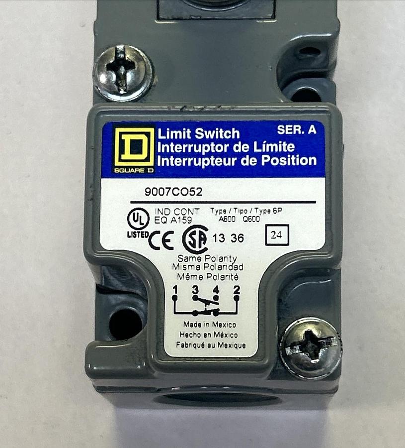 SQUARE D,9007CO52,LIMIT SWITCH NOS