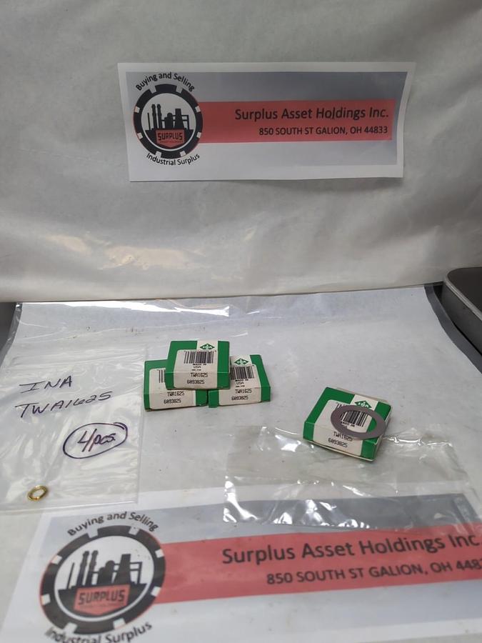 INA,TWA1625,THRUST BEARING WASHER LOT OF 4 NOS