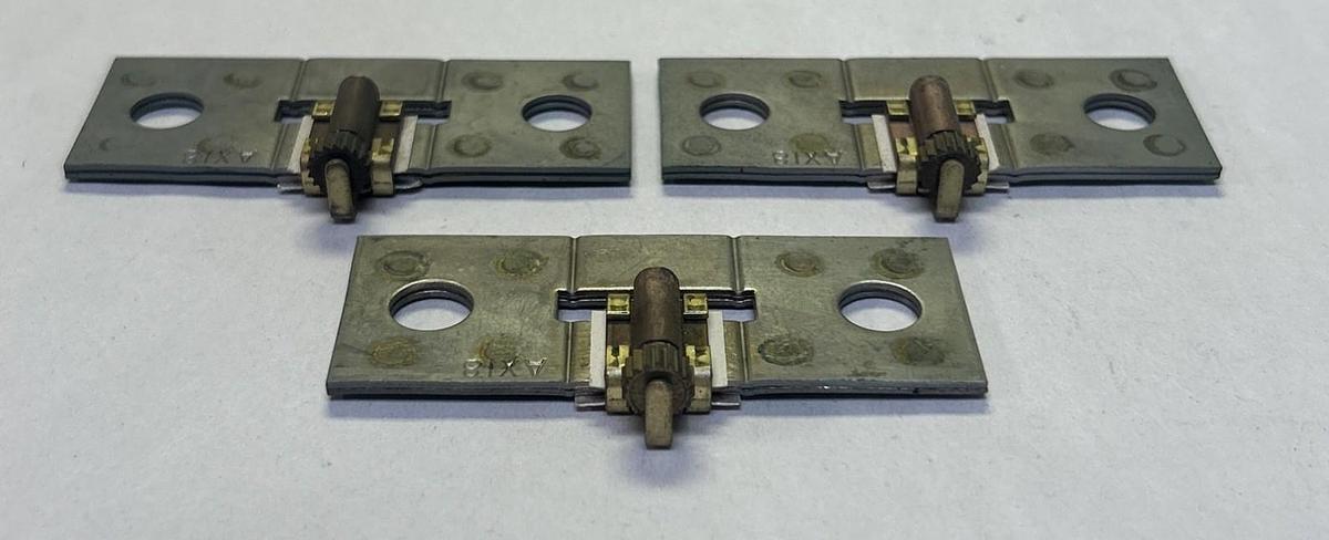 Used SQUARE D,DD220,THERMAL OVERLOAD HEATER ELEMENT LOT OF 3