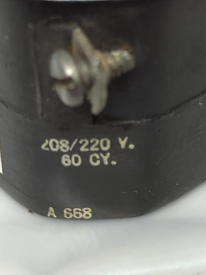 Used SQUARE D,C1707,COIL 208/220V 60HZ LOT OF 2 PRE-OWNED