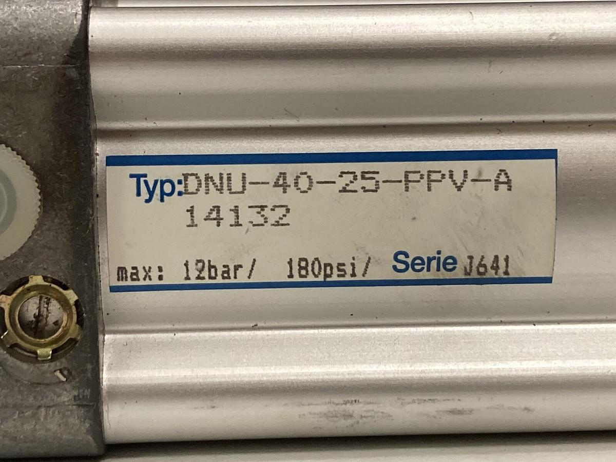 Festo,DNU-40-25PPV-A 14132,Standard Cylinder 12 Bar/180 PSI