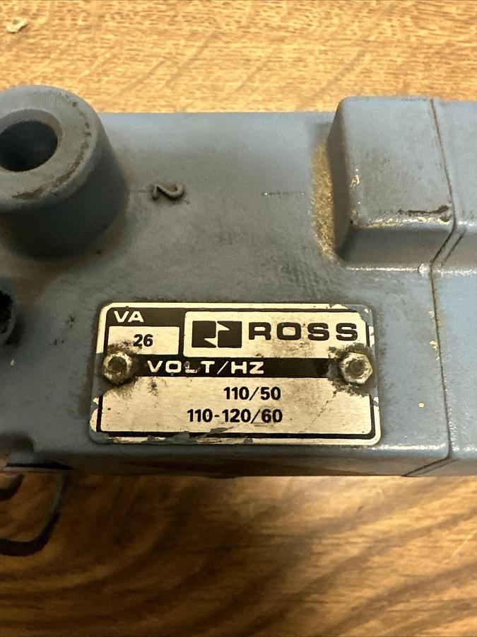 Used Ross,VA26,Solenoid Valve