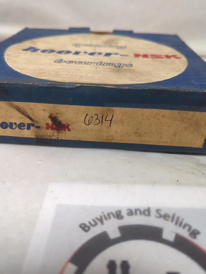 NSK,6314,BALL BEARING SINGLE SHIELD NOS