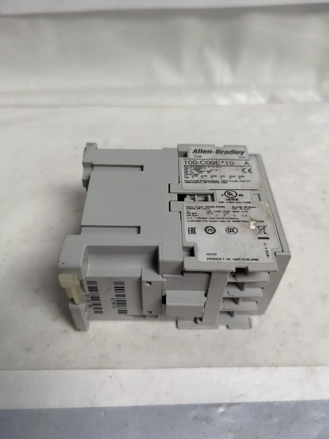 Used ALLEN BRADLEY,100-C09E*10,CONTACTOR 24V DC PRE-OWNED