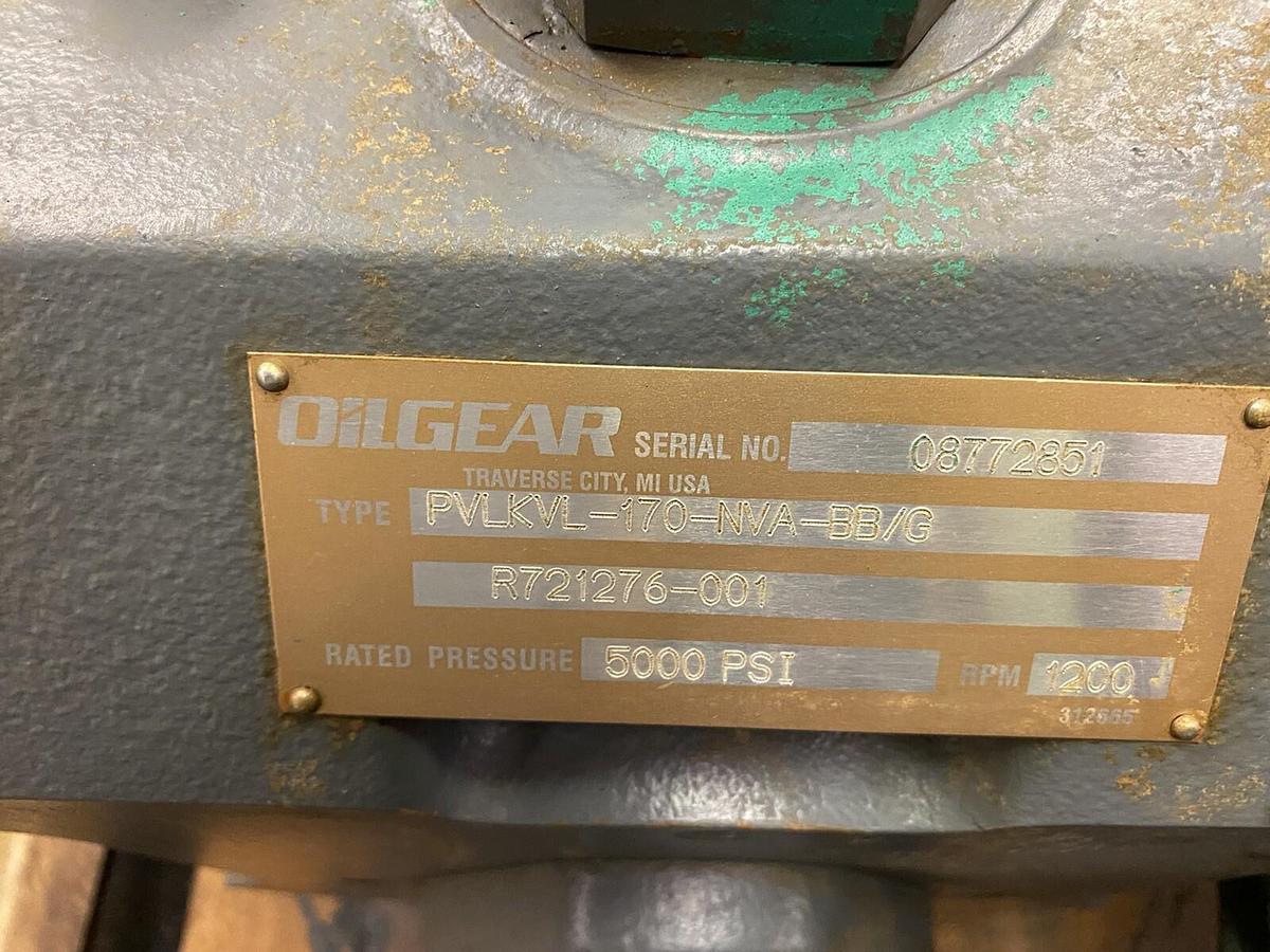 Used OILGEAR,PVLKVL-170-NVA-BB/G,HYDRAULIC OIL PUMP PVL REFURBISHED