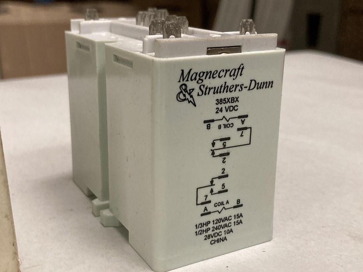 Magnecraft,385XBX-24D,Latching Relay 24VDC Coil 15A