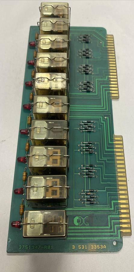 Used CINCINNATI MILACRON,3-531-3353A,PC BOARD RELAY