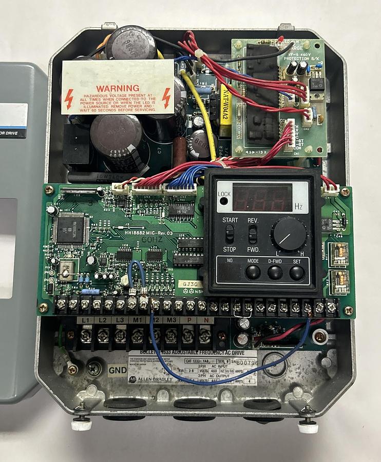 Used ALLEN BRADLEY,1333-YAB,SER B AC DRIVE