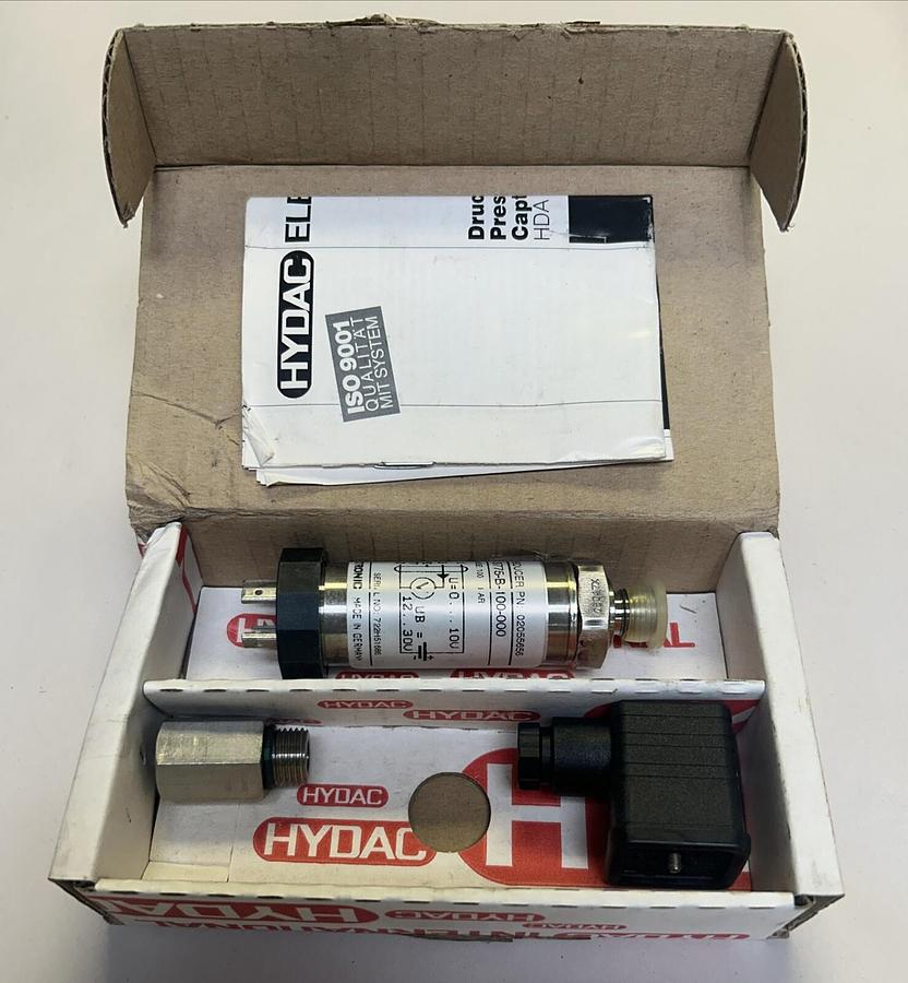 HYDAC TECHNOLOGY,HDA37775-B-100-000,PRESSURE TRANSMITTER NOS