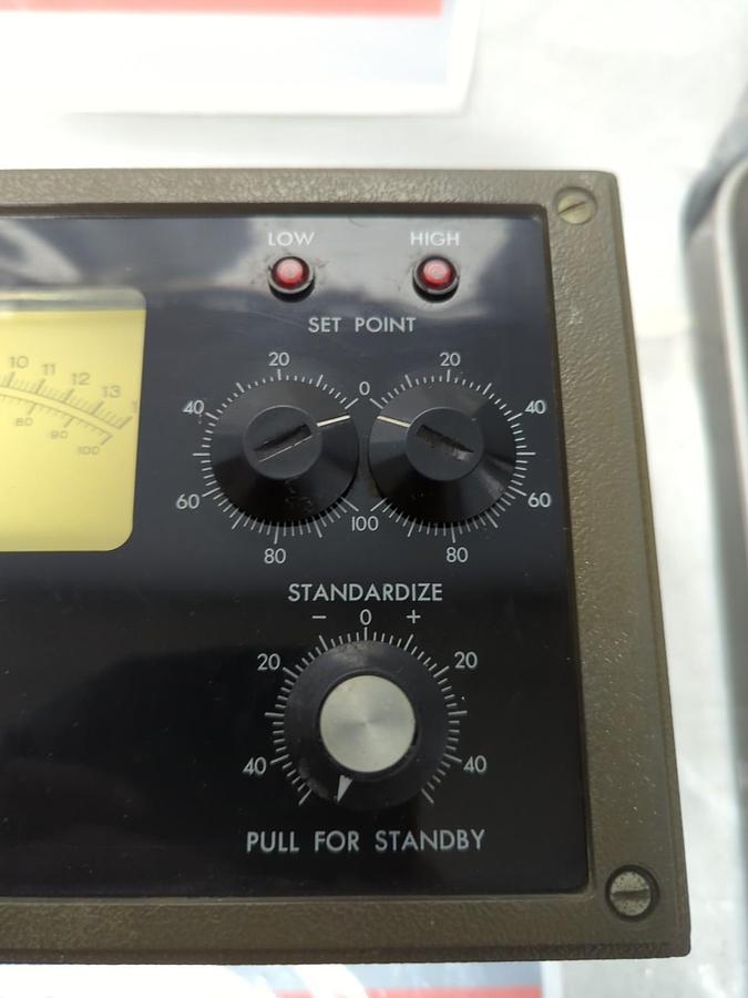 Used LEADS & NORTHRUP,7075-3-107-120-202-000,PH ANALYZER PRE-OWNED