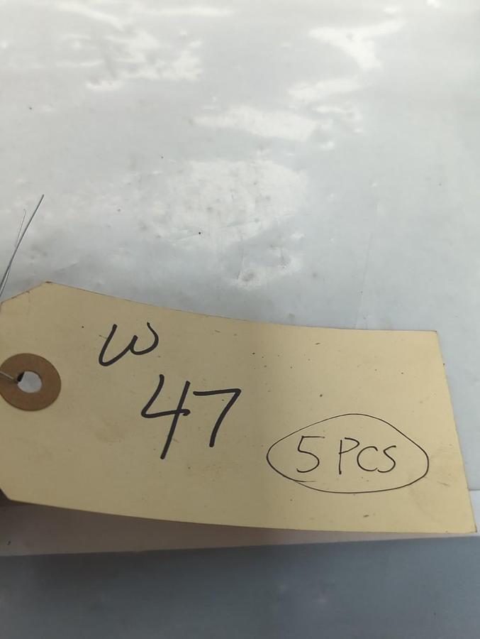 Used ALLEN BRADLEY,W47,THERMAL OVERLOAD HEATER ELEMENT LOT OF 5 PRE-OWNED