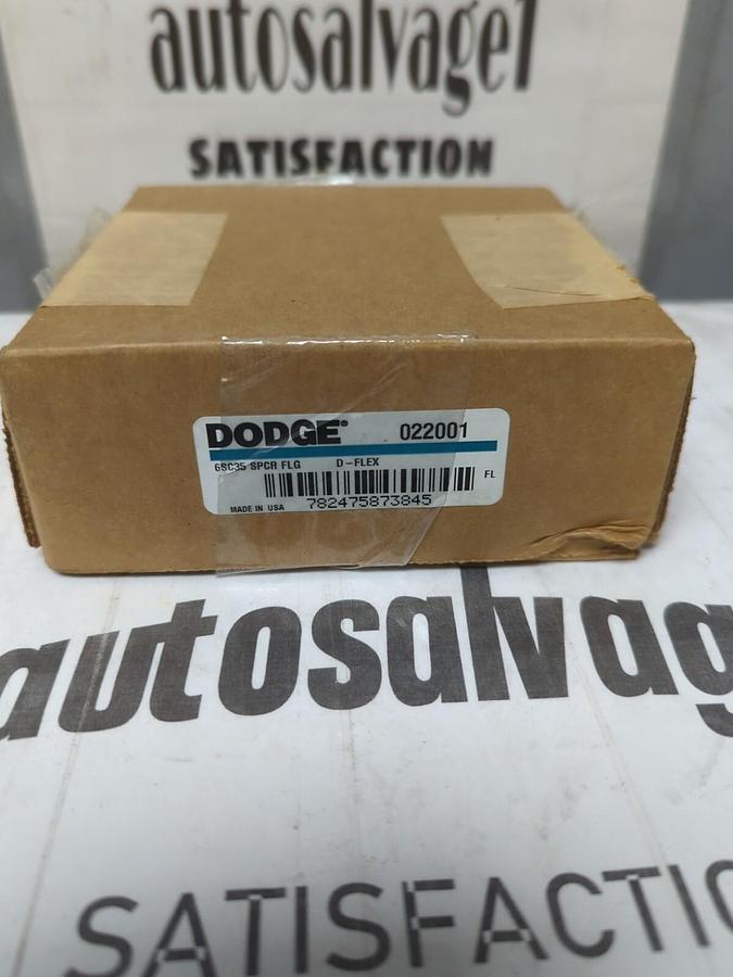 DODGE,022001,D-FLEX 6SC35 SPACER FLANGE NEW SEALED BOX