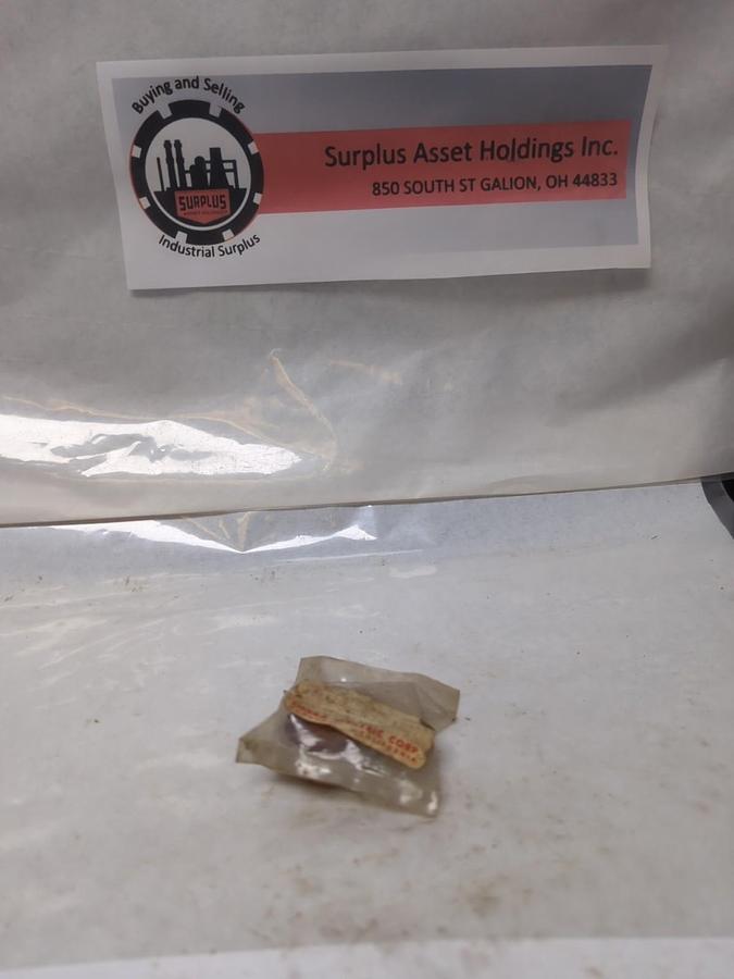 SIERRA ELECTRIC,A01A,AMBER LENS COVER WITH CHROME RING NOS