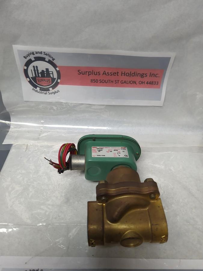 ASCO,WP8210B27,SOLENOID VALVE 20 WATT 120/110V 60/50HZ NOS