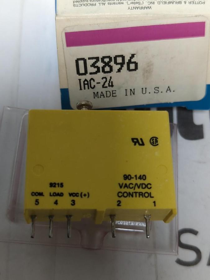 POTTER & BRUMFIELD,IAC-24,RELAY INPUT MODULE LOT OF 3 NOS