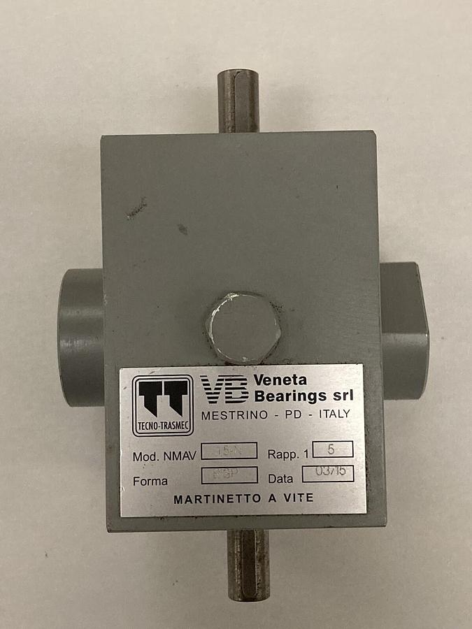 TT Veneta Bearings srl,NMAV 1.5-N,Gear Motor 1:5 NOS