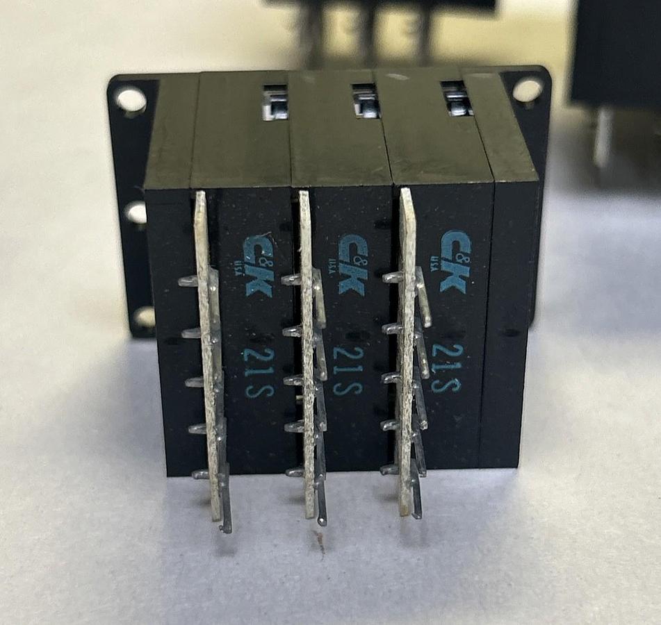 Used C&K,01602,THREE DIGIT COUNTER LOT OF 13