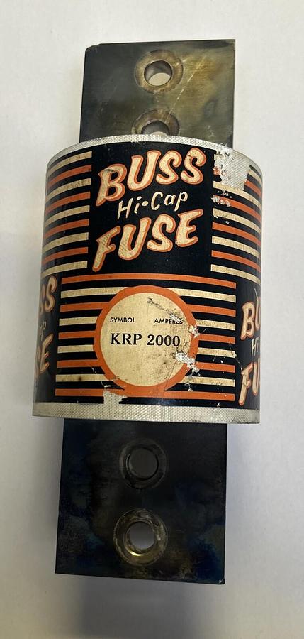 Used BUSSMANN,KRP2000,FUSE 2000A 600V