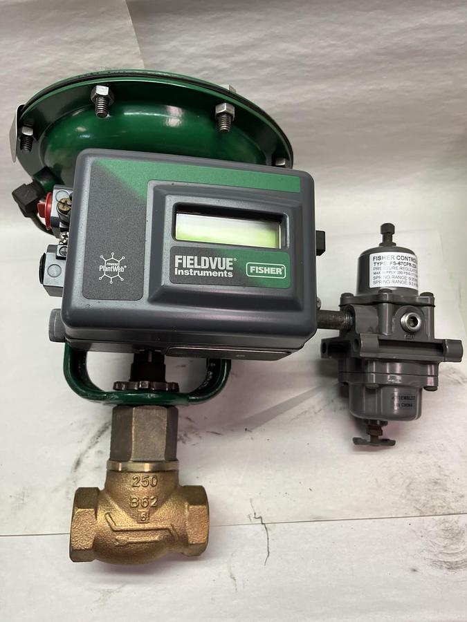 FISHER,DVC2000,PNEUMATIC ACTUATOR VALVE 3/4" 250 CLASS