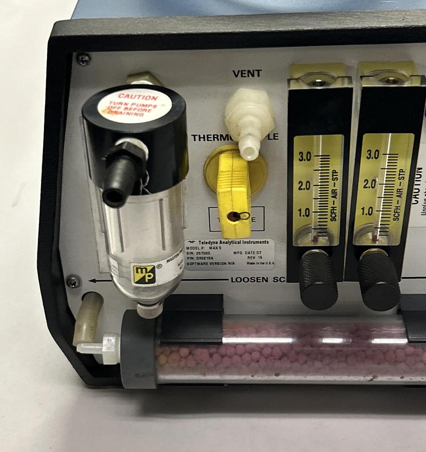 Used TELEDYNE ANALYTICAL INSTRUMENTS,MAX5,PORTABLE COMBUSTION EFFICIENCY ANALYZER