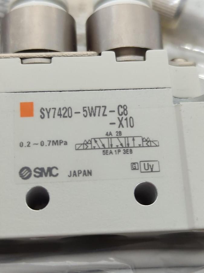 SMC,SY7420-5W7Z-C8-X10,SOLENOID VALVE NOS