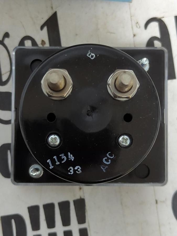 WESCHLER,19564202 GX-332 50-0-50DC AMP, PANEL METER NOS
