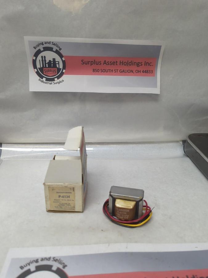 ESSEX STANCOR,P-6134,TRANSFORMER PRI 117V 50/50CY SEC 6.3V CT 1.2A NOS