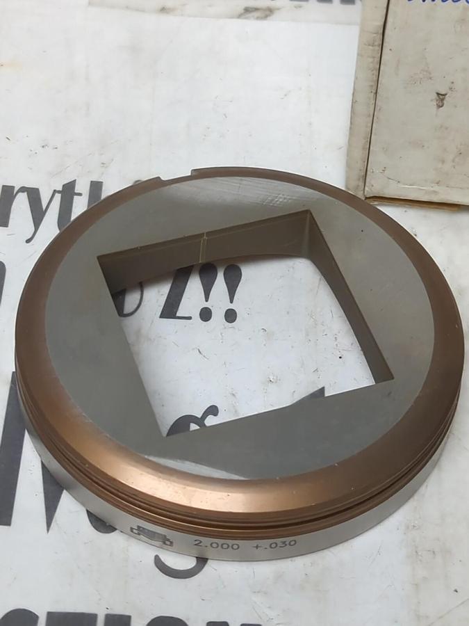 MATE,2.00+.030,SQUARE HOLE PUNCH PRESS TOOL NOS