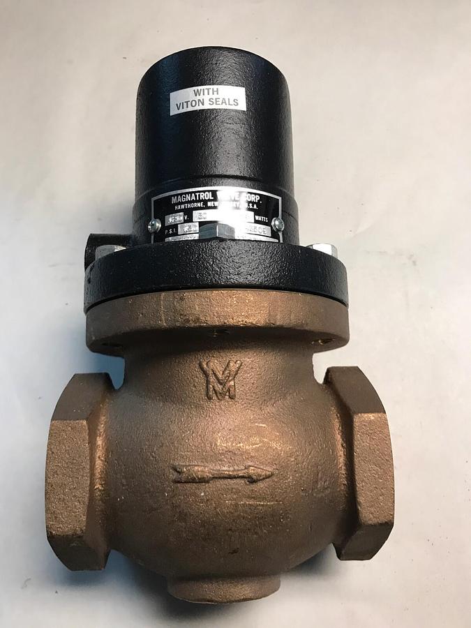 Magnatrol,Valve 136AV47Y,Solenoid Valve Gas Oxygen 120v 2 INCH npt