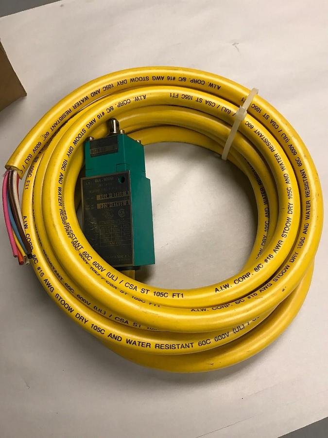 Allen Bradley,802M-DTY16,Pre-Wired Factory Sealed Limit Switch
