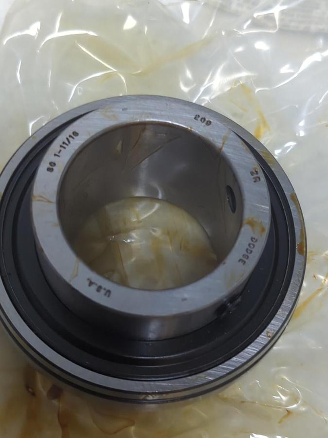 DODGE,123344,SC BEARING & SET SCREW SIZE 209X1-11/16 NOS