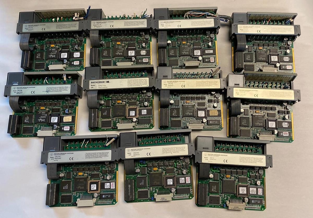 Used Escort Memory Systems,CM1746,Module LOT OF 11