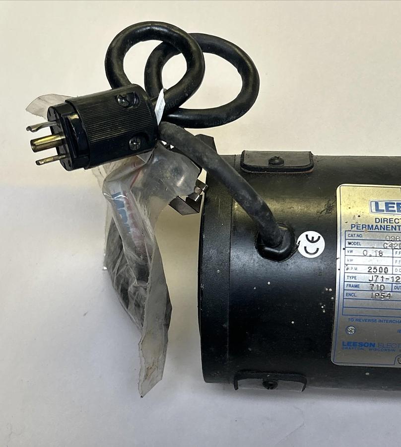 Used LEESON,098115.00,MAGNET MOTOR 1/4HP 0.18KW 2500RPM 71D FRAME