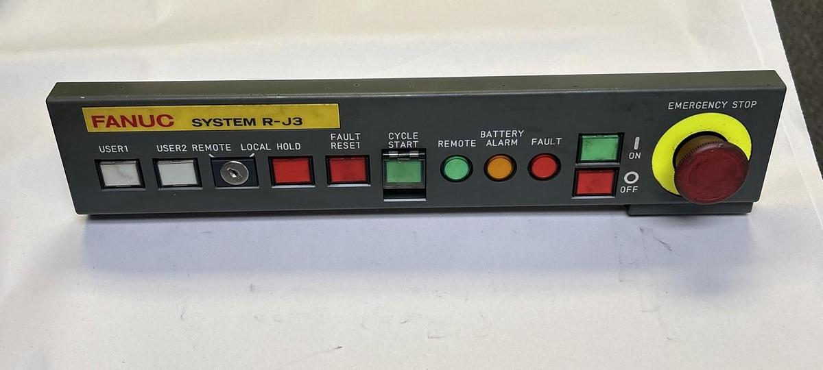 Used FANUC,A05B-2400-C001,R-J3 OPERATOR CONTROL PANEL