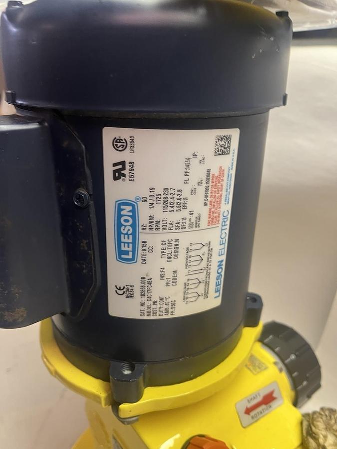 MILTON ROY,SD7282P,G SERIES DIAPHRAGM METERING PUMP 25GPH 1/4HP 1PH 115/208-230V