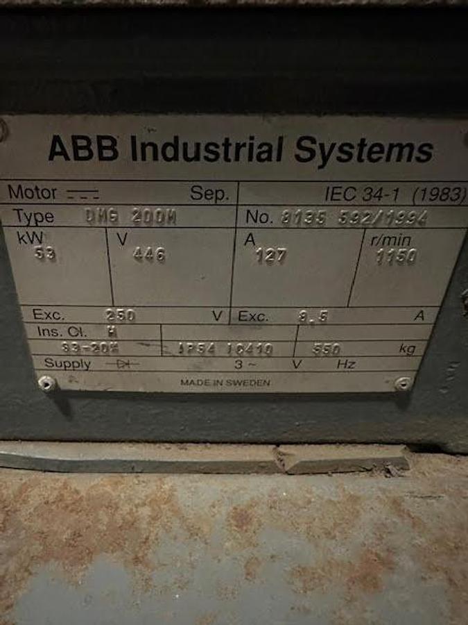 Used ABB 70 DMG-200